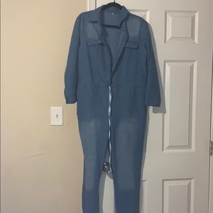 Denim jumpsuit